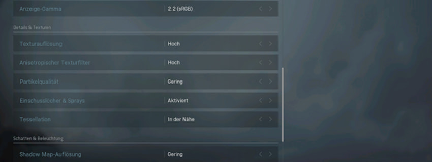 cod warzone grafikeinstellungen details und texturen